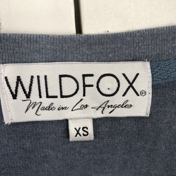 Wildfox Sweatshirt Baggy Beach Jumper XS Happy Hour - Picture 4 of 5